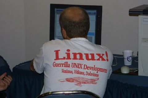 Linux Guerrilla Development Shirt