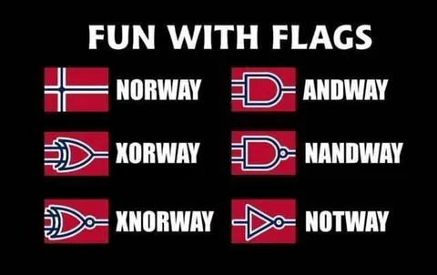 Fun With Norwegian Flags