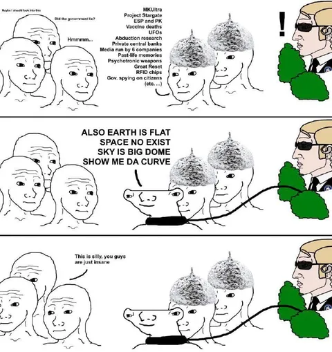 Conspiracy Theorists Meet a Spy
