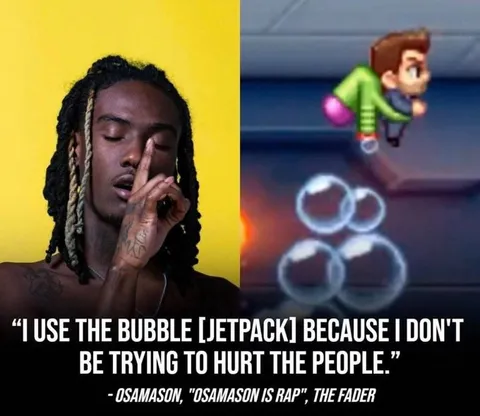 Bubble Jetpack Avoids Hurting People
