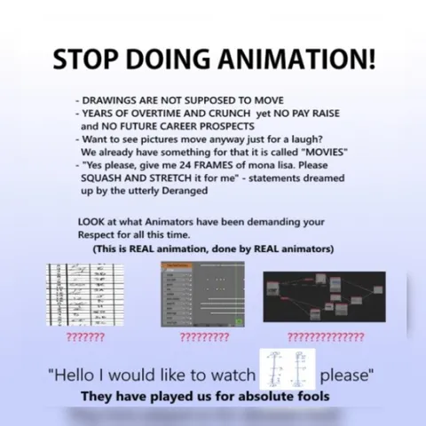 Stop Doing Animation