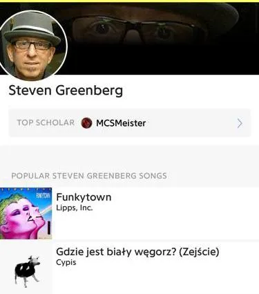 Steven Greenberg’s Strange Playlist