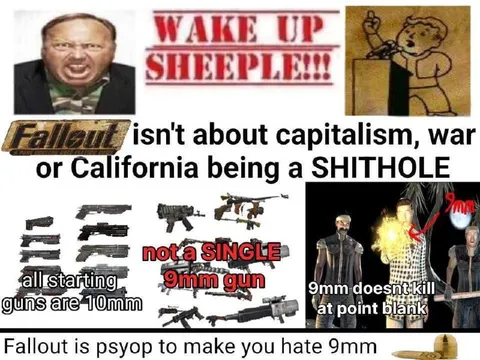 Fallout Hates 9mm