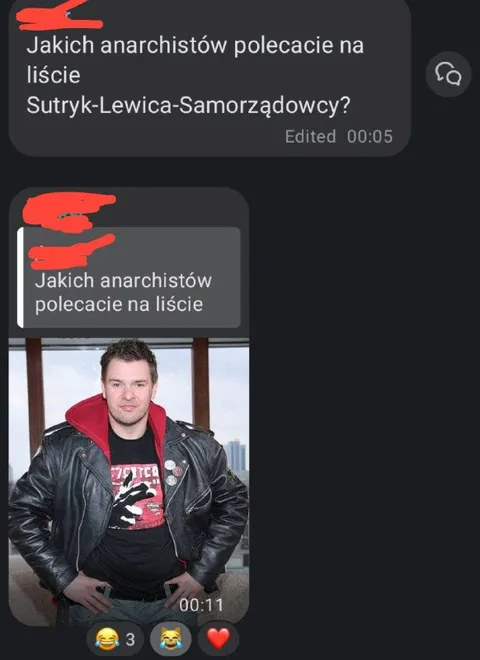 Anarchista na liście wyborczej