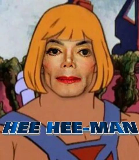 Hee Hee-Man Face Mashup