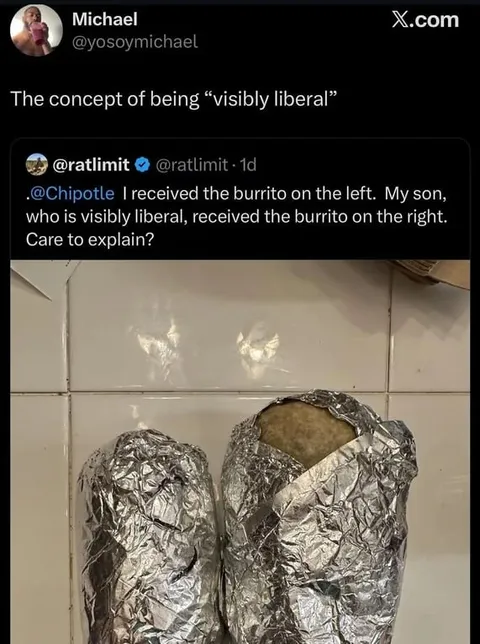 Visibly Liberal Burrito