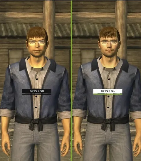 DLSS 5 On vs Off
