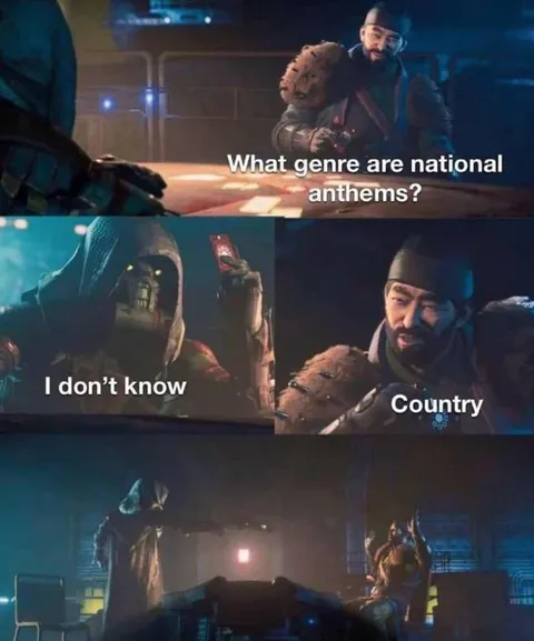 National Anthems Are Country