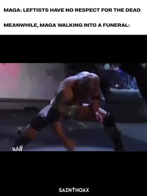 MAGA Walks Into a Funeral