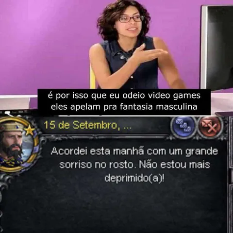 Fantasia masculina nos videogames