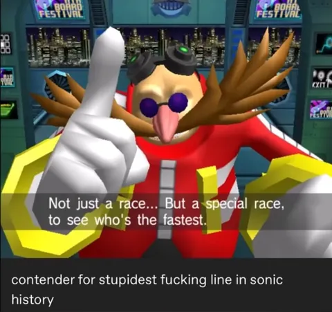 Stupidest Line in Sonic History