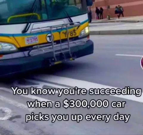 When the Bus Is Your Luxury Car