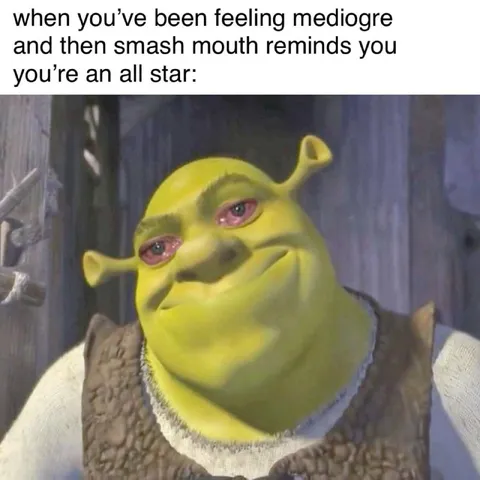 Shrek Feels Like an All Star