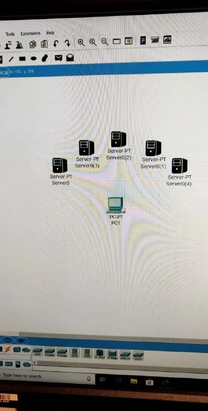 Five Servers and One PC