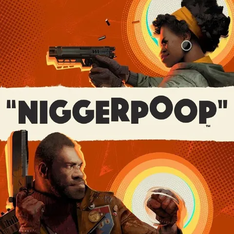 NIGGERPOOP parody poster