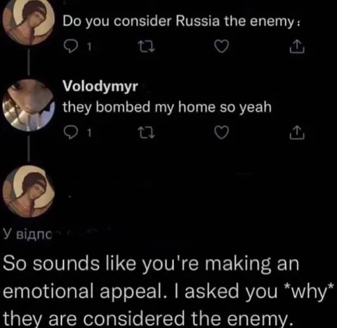 Emotional Appeal About Russia