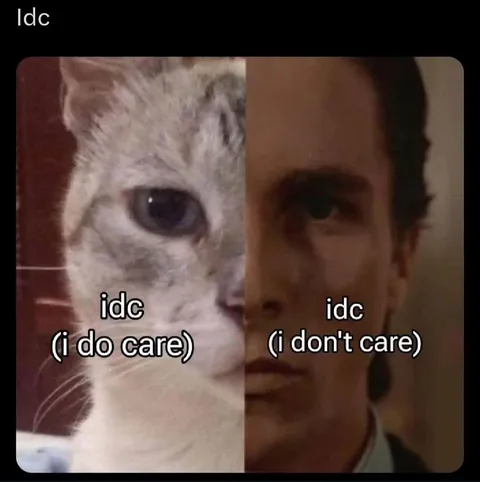 IDC Means Two Opposite Things