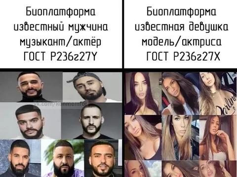Мужская и женская биоплатформа