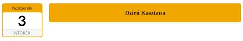 Dzień Kasztana 3 października