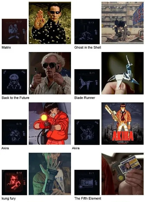 Cyberpunk 2077 Anime References