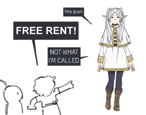 Free Rent Not My Name