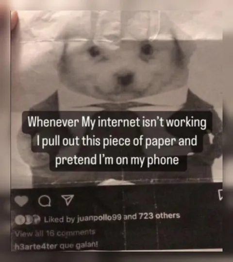 Pretending to Use My Phone
