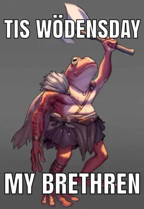 Frog Warrior Wednesday