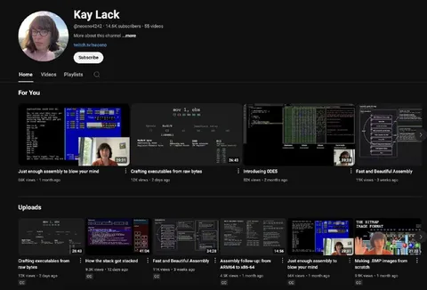 Kay Lack Assembly Programming