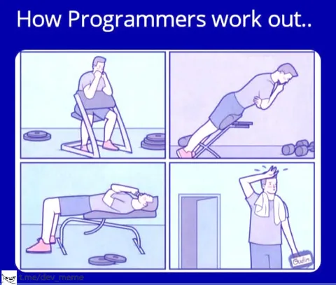 How Programmers Work Out
