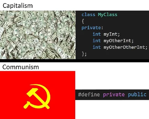 Capitalism vs Communism Code
