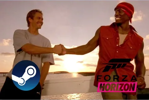 Steam and Forza Horizon Brotherhood