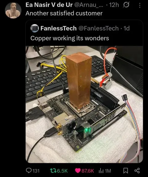Copper Working Its Wonders