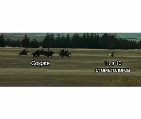 Colgate и один стоматолог