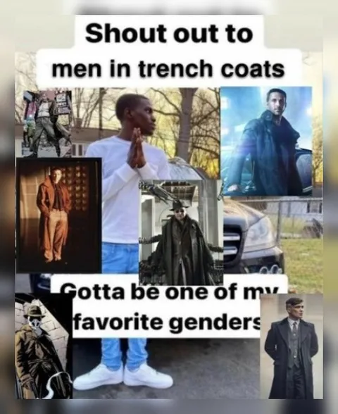 Men in Trench Coats