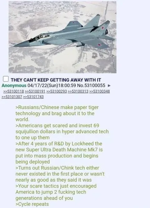 Cycle Repeats With Fighter Jets