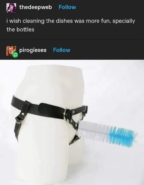 Cleaning Bottles Made Fun