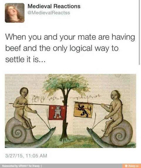 Medieval Snail Duel