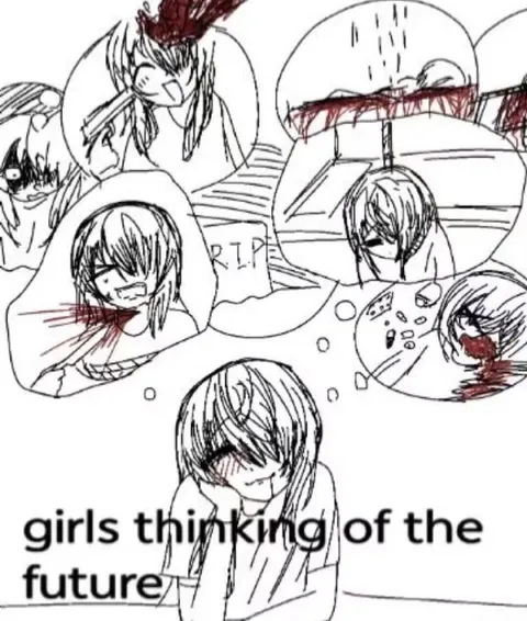 Girls Thinking of the Future
