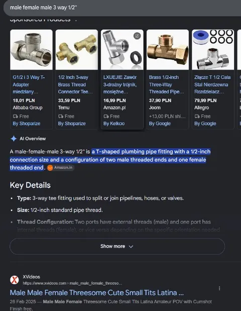 Plumbing Search Takes a Turn