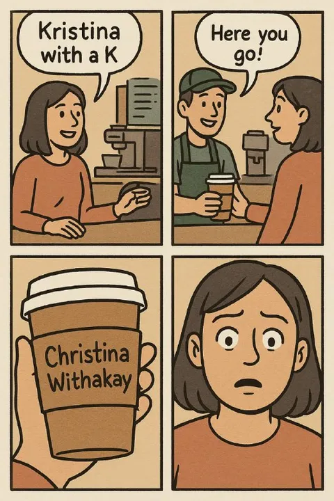 Christina Withakay Coffee Mix-Up