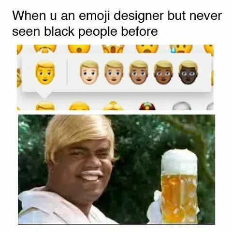 Emoji Designer Never Saw Black People
