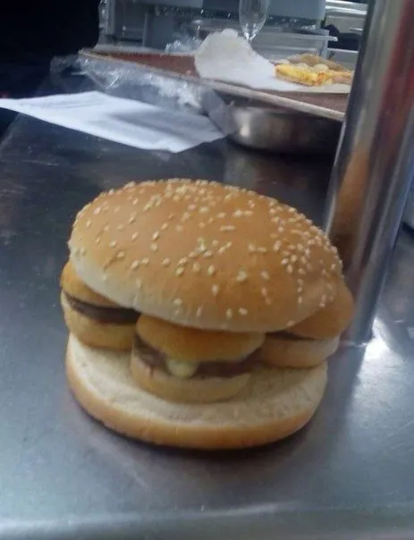 Burger with Too Many Layers