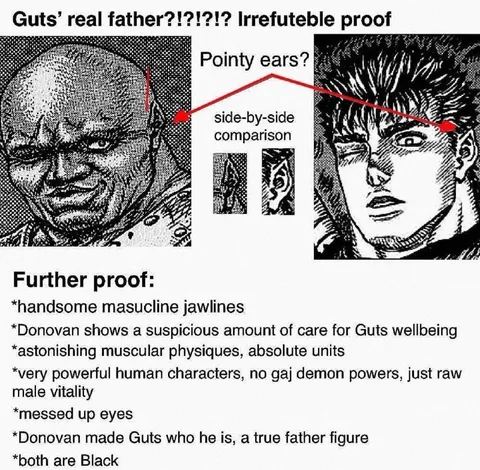 Guts’ Real Father Proof