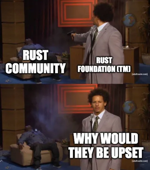 Rust Community Foundation Reaction