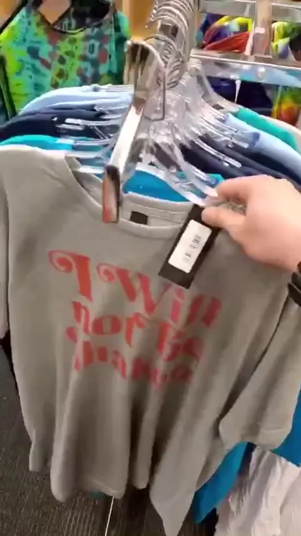 I Will Not Be Shaken Shirt