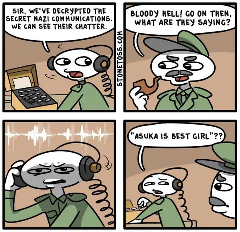 Nazi Communications Reveal Asuka Fan
