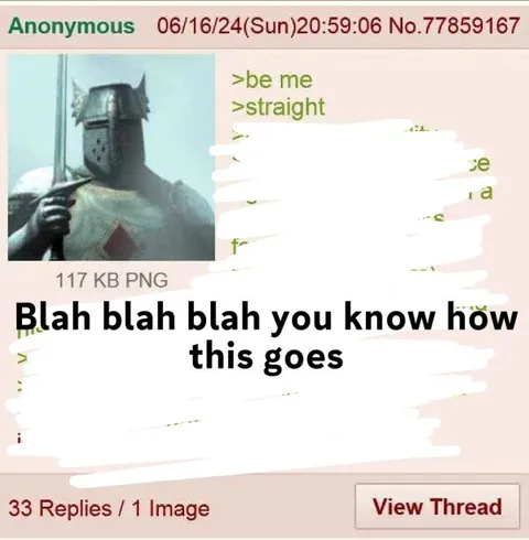 Blah blah blah you know how this goes