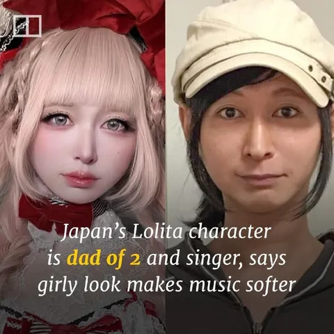 Japan's Lolita Singer Dad