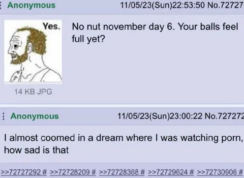 No Nut November Day 6