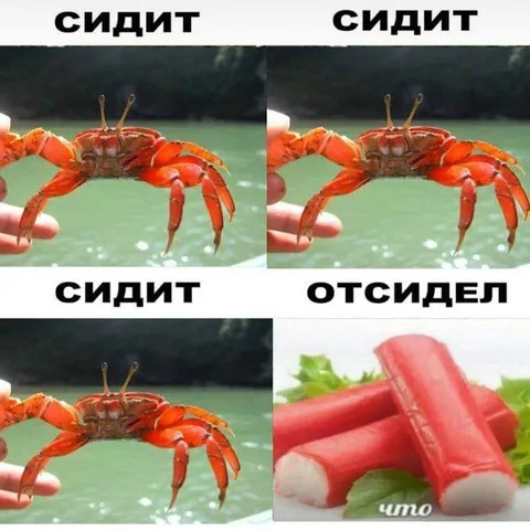 Сидит и отсидел